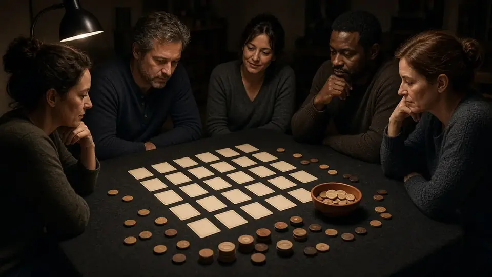 Tavolo da gioco, Mercato di sera